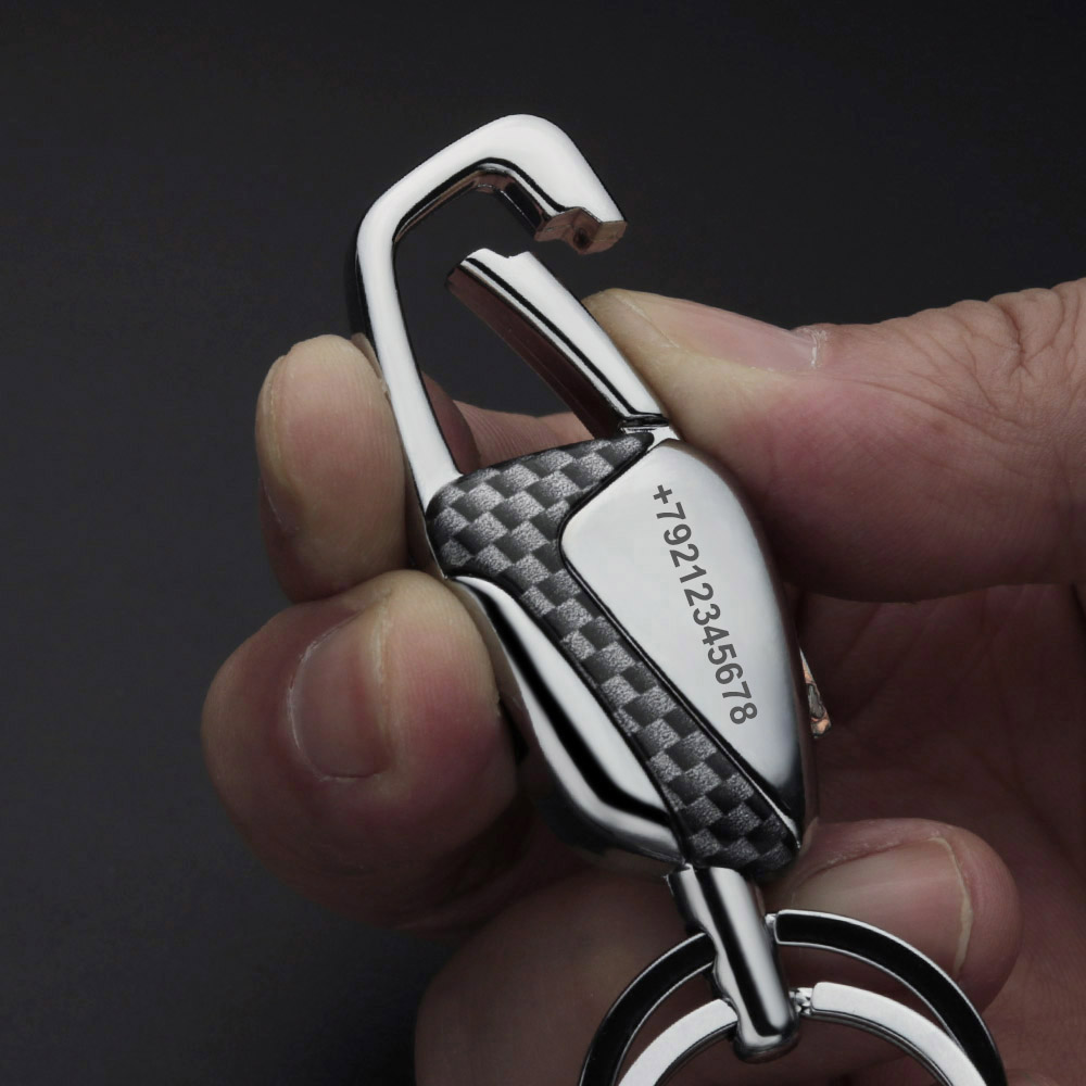 Porte-clés personnalisé Double - Initial Ring Custom avis et prix