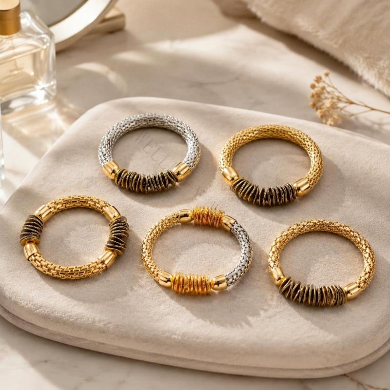 Ensemble bracelets texturés R7 - Coordinates Bracelet avis et prix