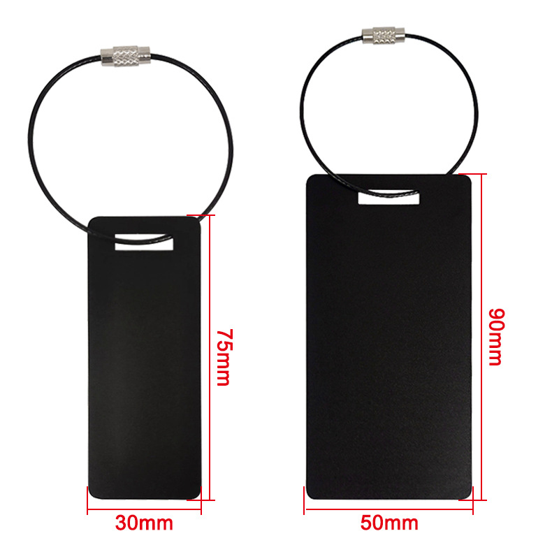 Porte-clés d'étiquette de baga - Initial Ring Custom avis et prix