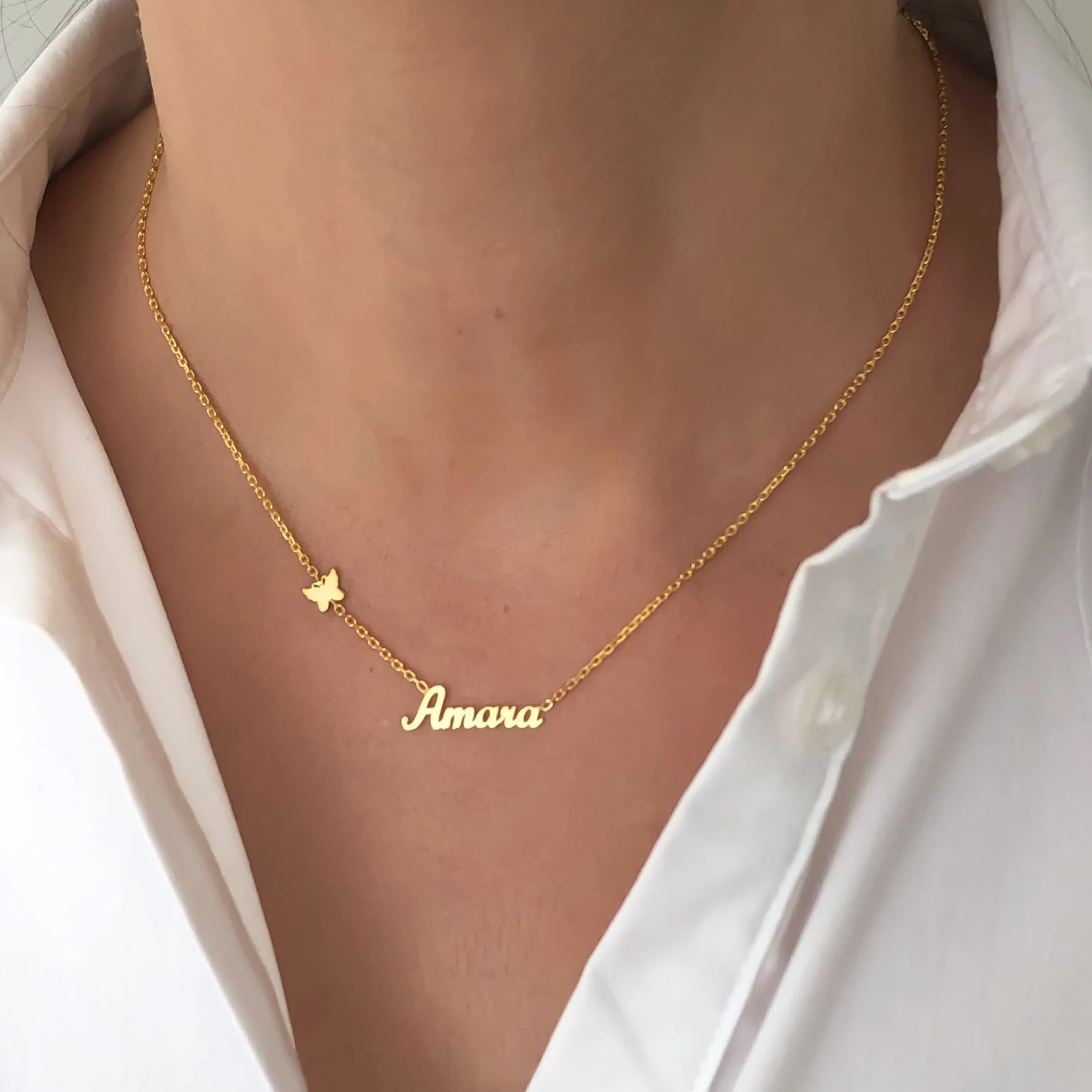 Colliers personnalisés avec no - Birth Flower Necklace avis et prix