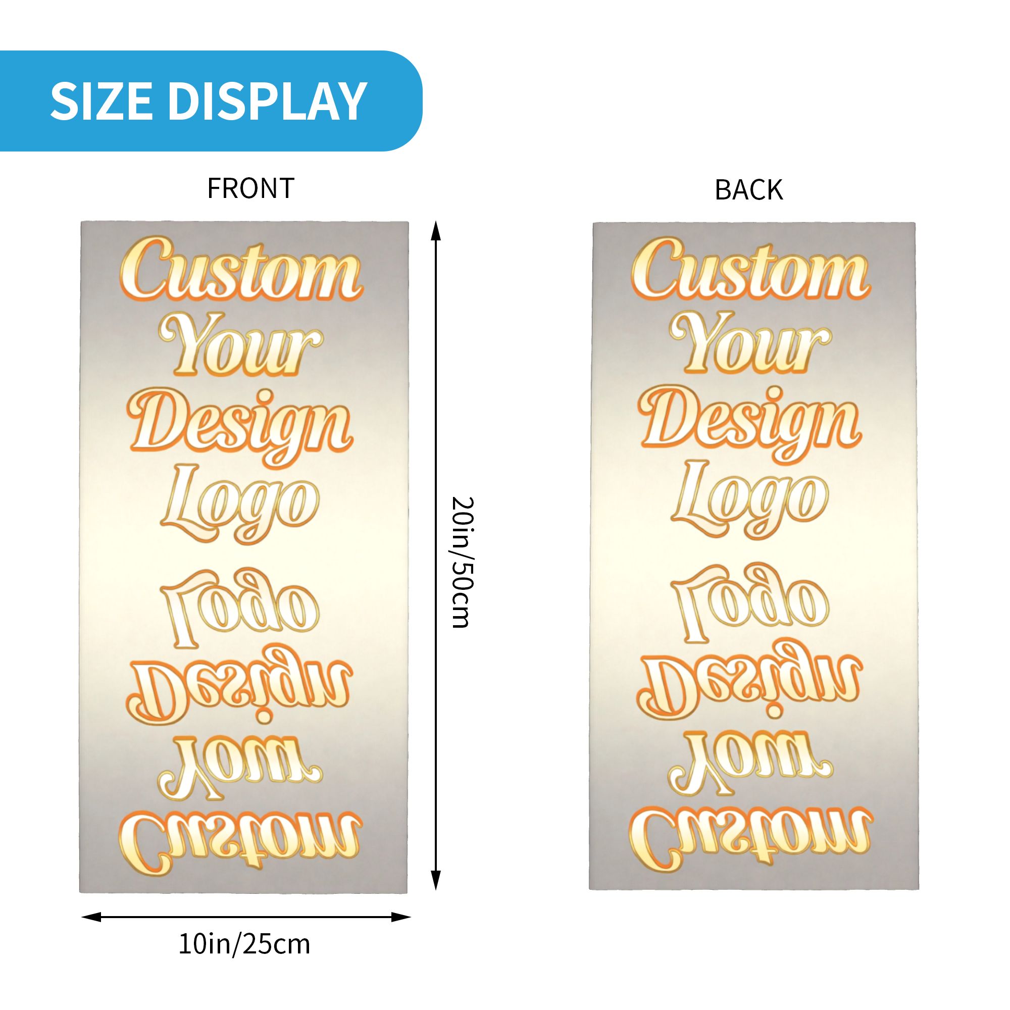 Cache-cou Bandana Personnalisa - Initial Ring Custom avis et prix