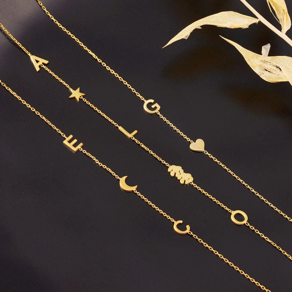 Collier personnalisé avec init - Birth Flower Necklace avis et prix