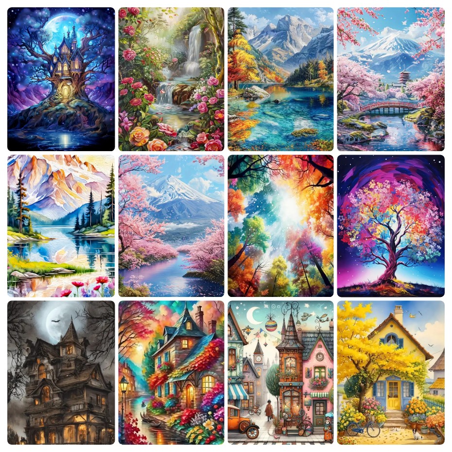 Peinture au diamant 5D DIY, pa - Photo Mosaic Print avis et prix
