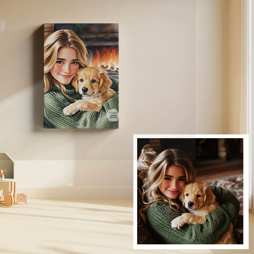 Impression sur toile personnal - Pet Portrait Custom avis et prix