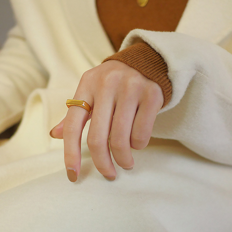 Bague en acier inoxydable 365  - Initial Ring Custom avis et prix