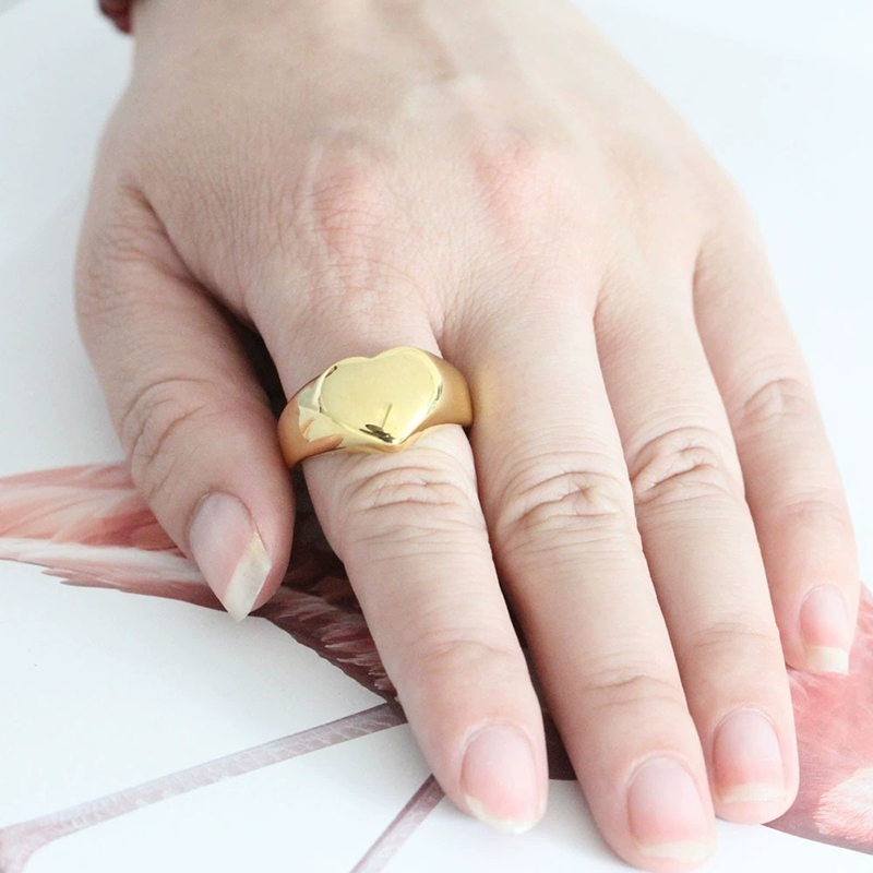 Bague en acier inoxydable 365  - Initial Ring Custom avis et prix