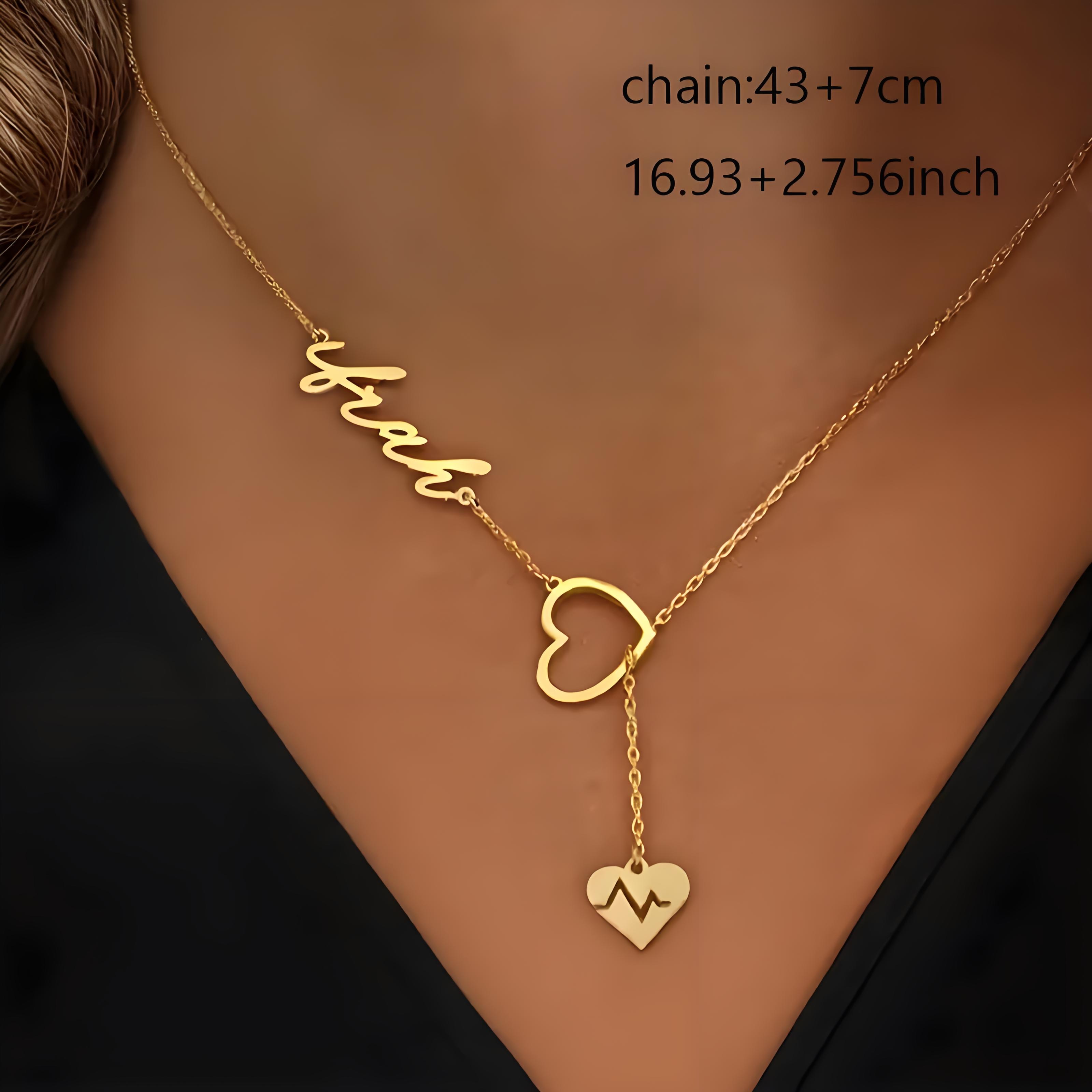Collier personnalisé avec nom  - Birth Flower Necklace avis et prix