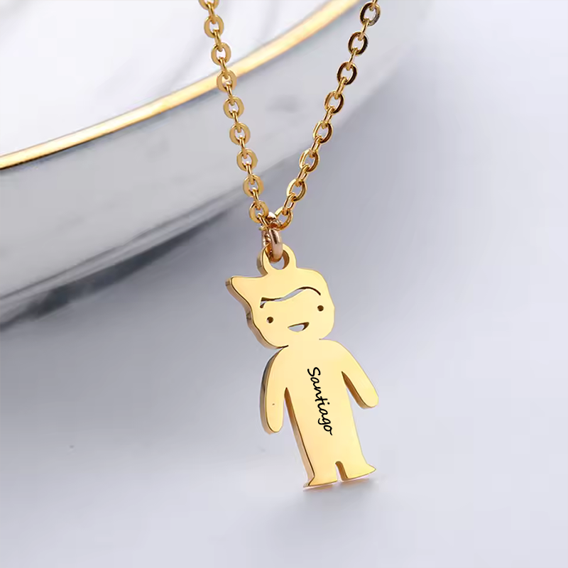 Collier pendentif personnalisé - Birth Flower Necklace avis et prix